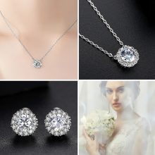 Fehérarany bevonatú elegáns szett STB-TM-BJ1601