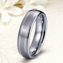 Matt és fényes Férfi tungsten karikagyűrű WB-MX-V17060
