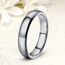 Classica 4 - 4mm széles domború tungsten karikagyűrű WB-WT-V53240